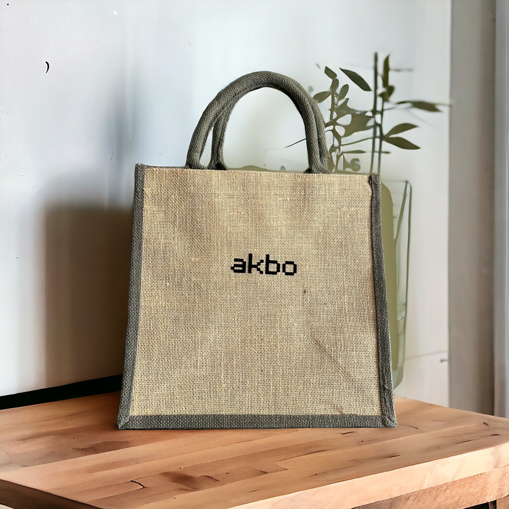 AKBO. Polka Jute Bag-10