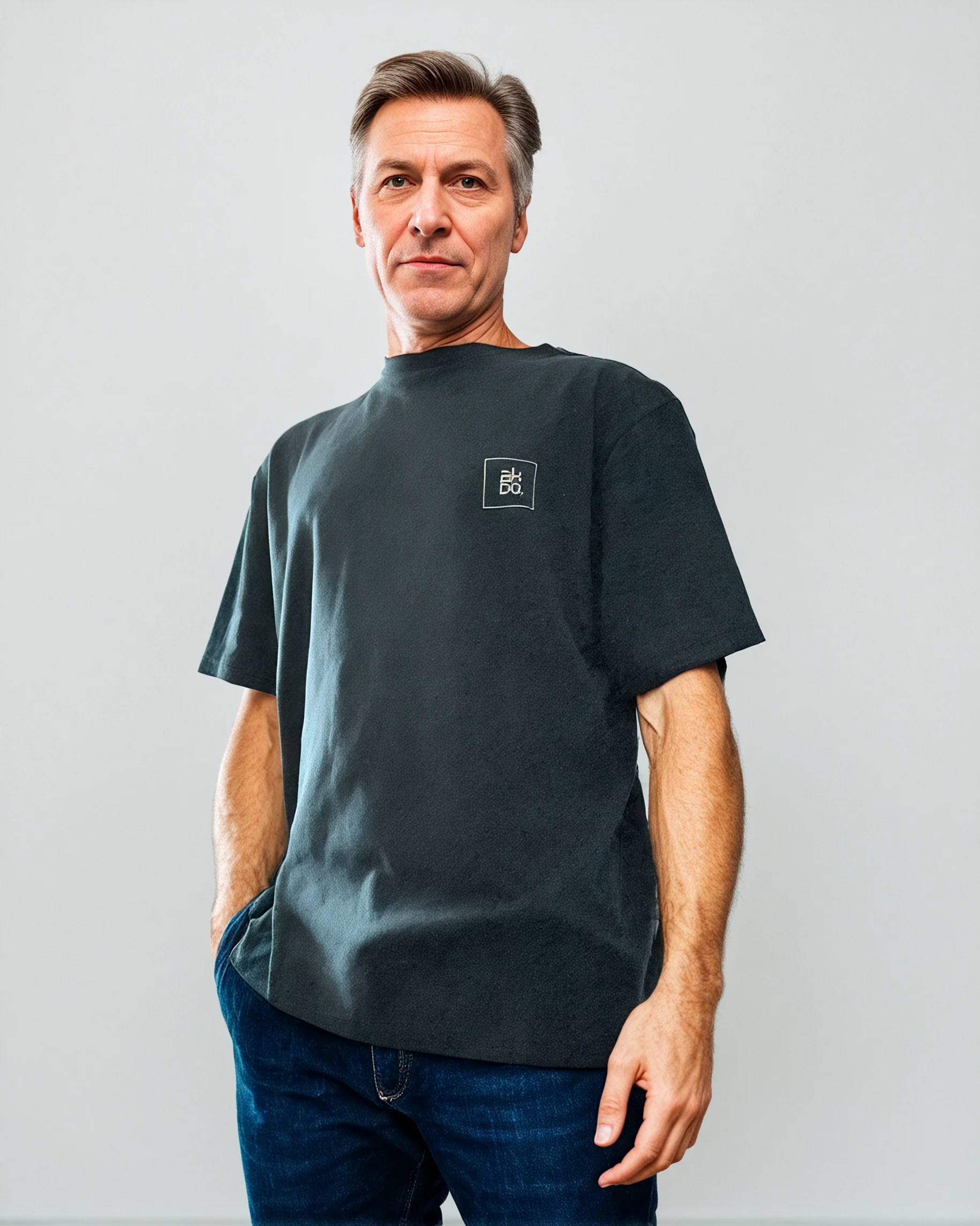 Boxed Badge Men's Tee-3