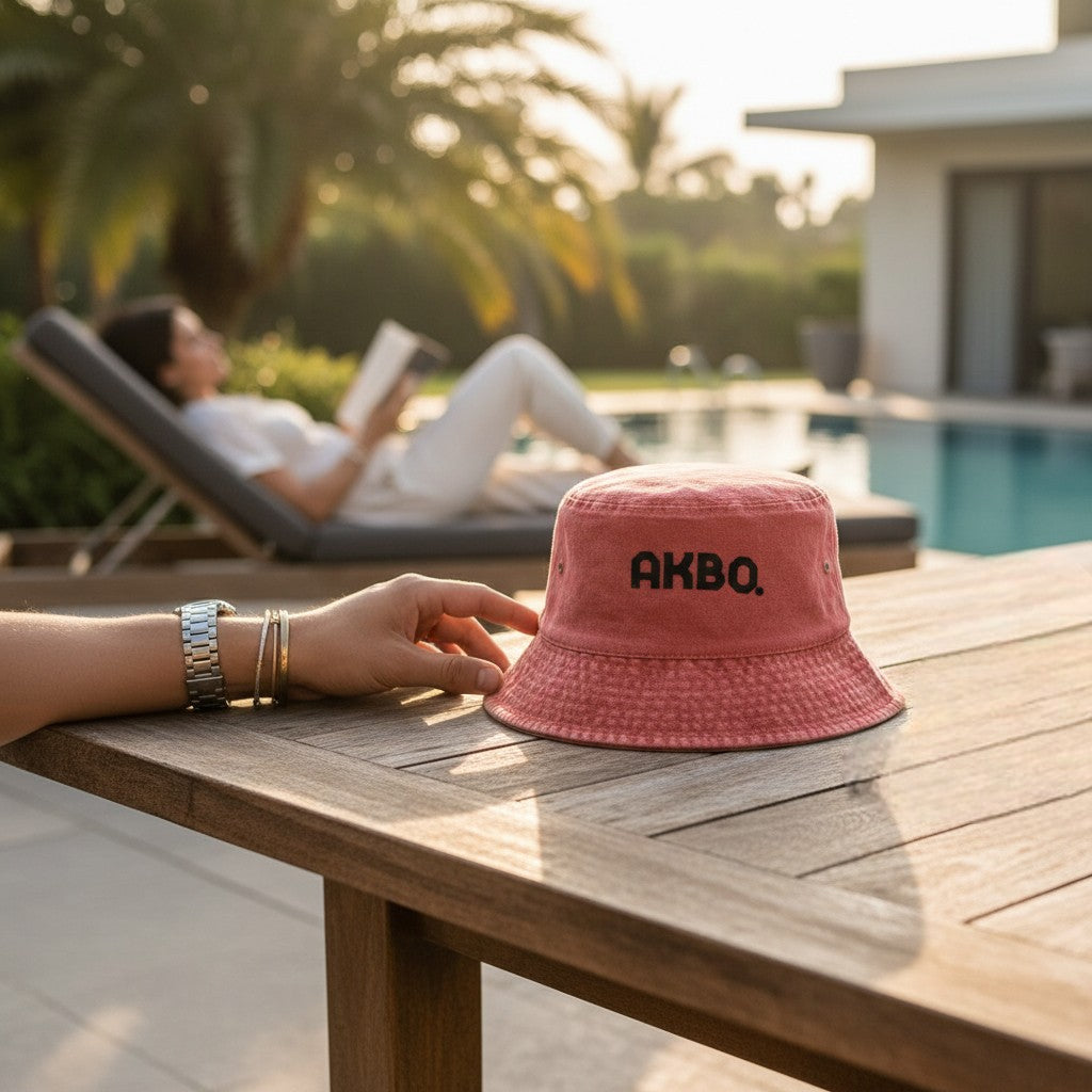 AKBO Faded Bucket Chapeau