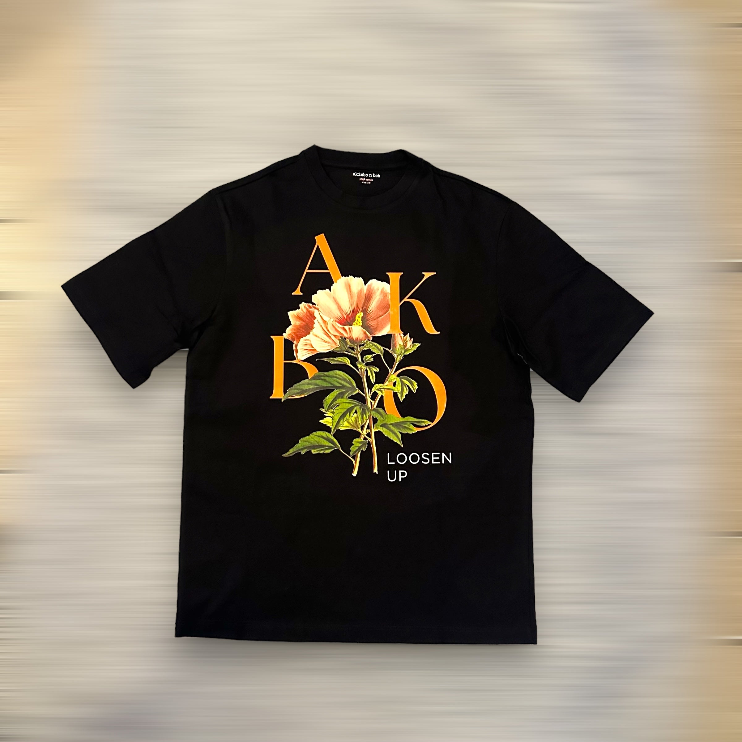 Akimbo n Bob Magnificent Bud Loose Fit Tee Garb-5