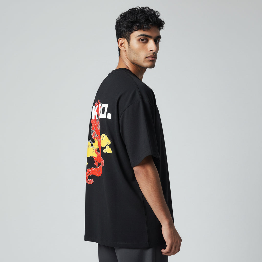 Akimbo n Bob Dragon Men's Loose Fit Garb