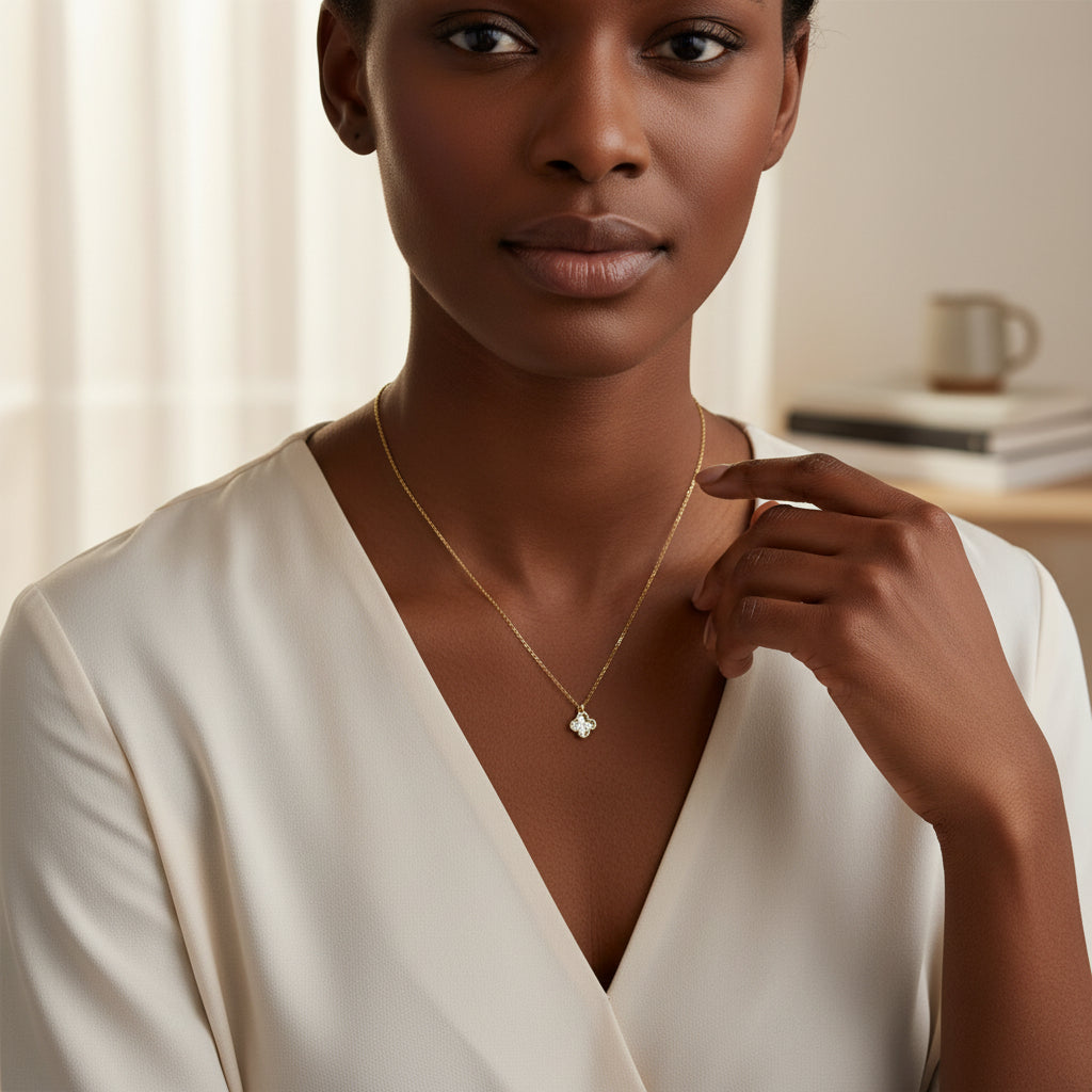 Akimbo n Bob Filled Diamonds Jewelry Garb Accessary