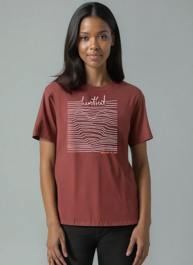 Akimbo n Bob Heartbeat Tee
