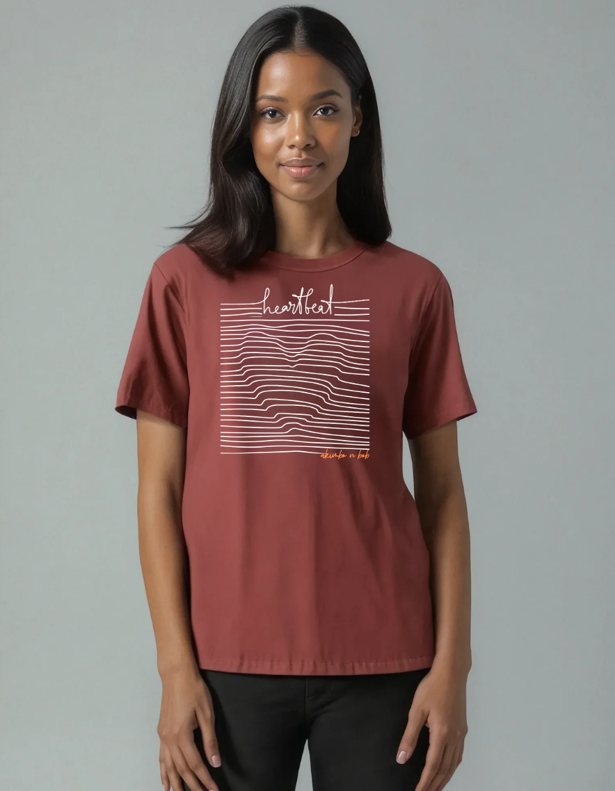 Akimbo n Bob Heartbeat Tee