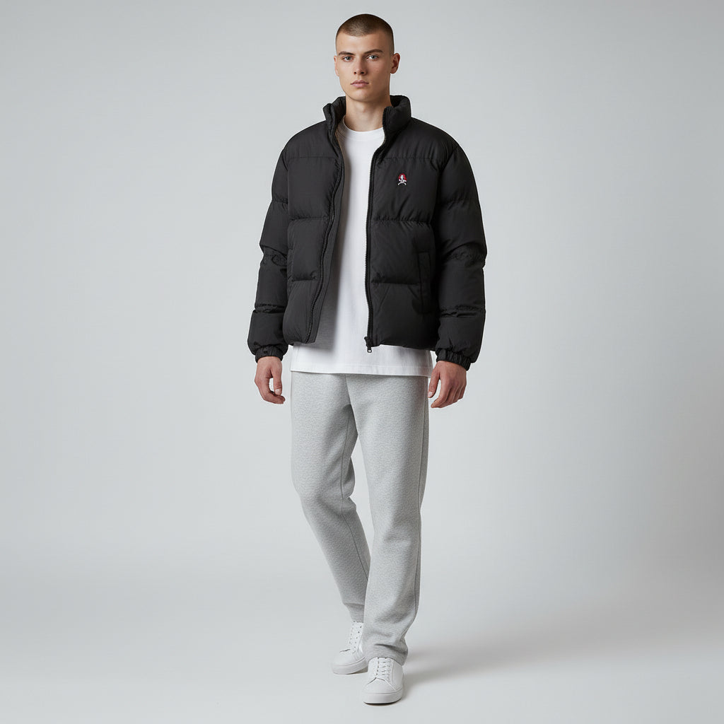 Akimbo n Bob Moon Lad Men's Puffer Jacket