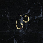Waves Curl Earrings Jewelry