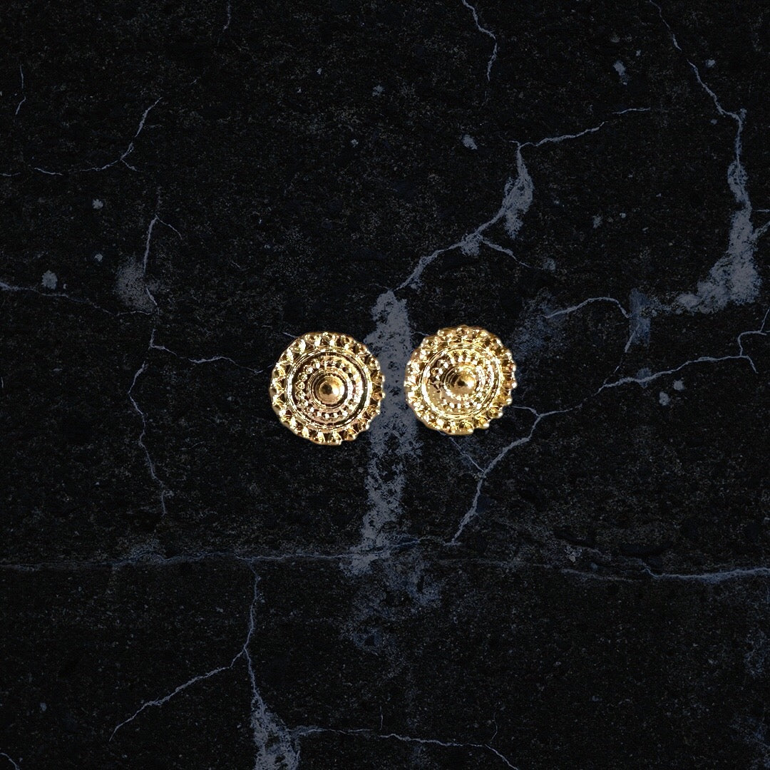 Mayan Earrings Jewelry Garb Accessary-3