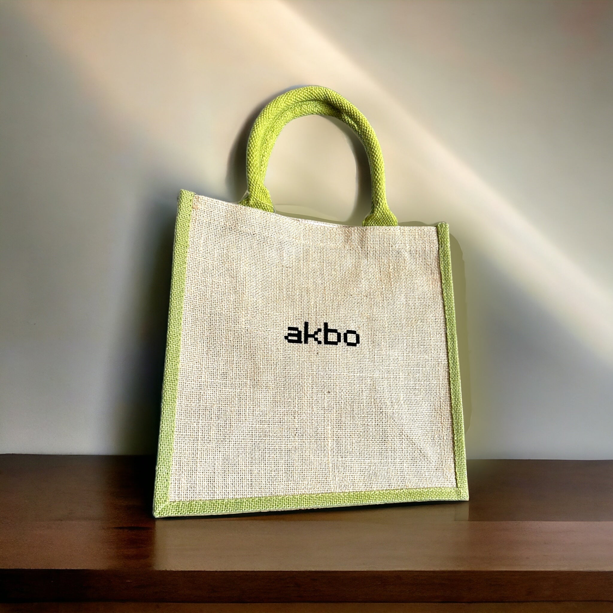 AKBO. Polka Jute Bag