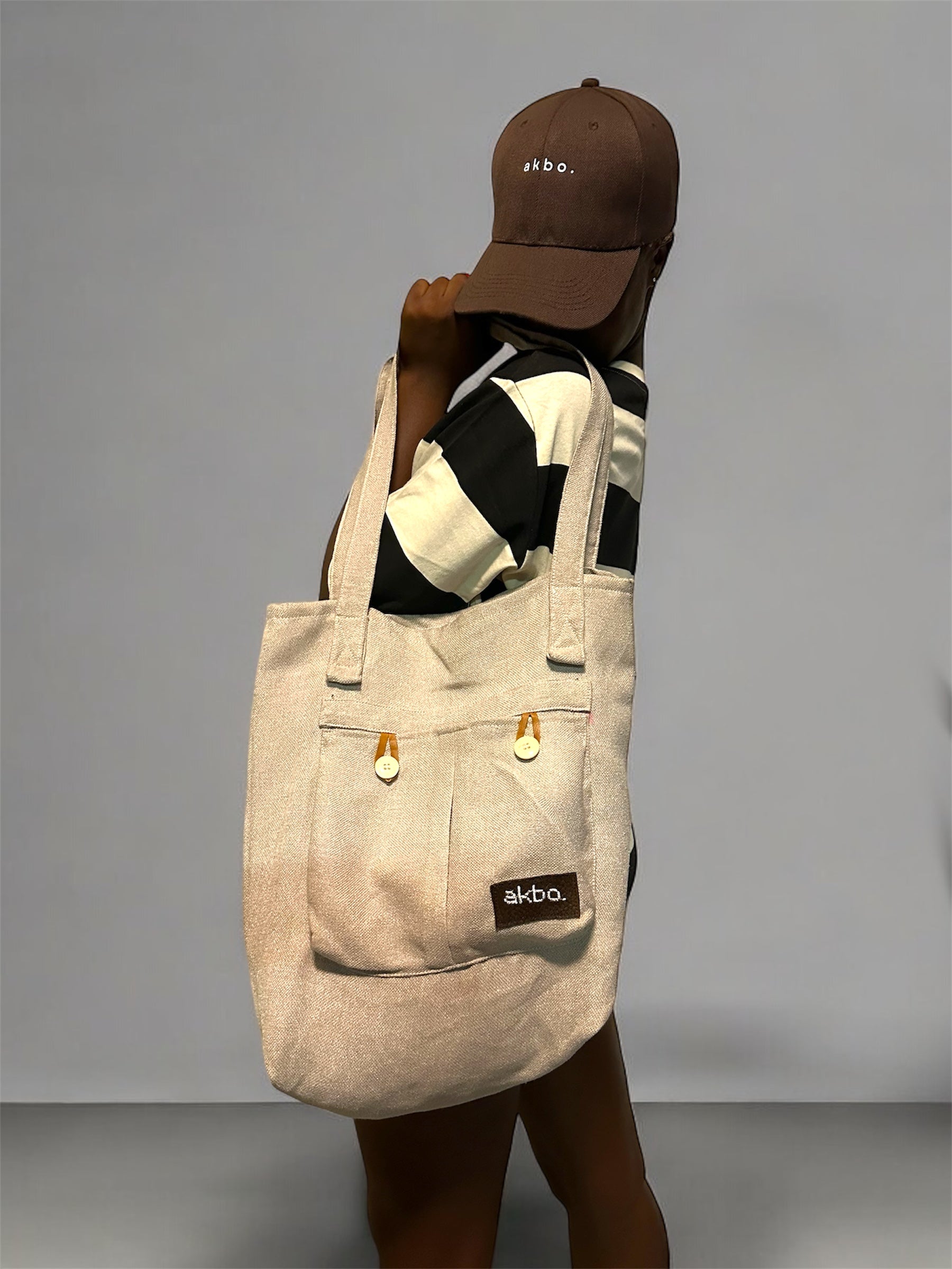 Akimbo n Bob Nerdy Tote Bag