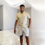 Akimbo n Bob Male's Knitted Lush Polo