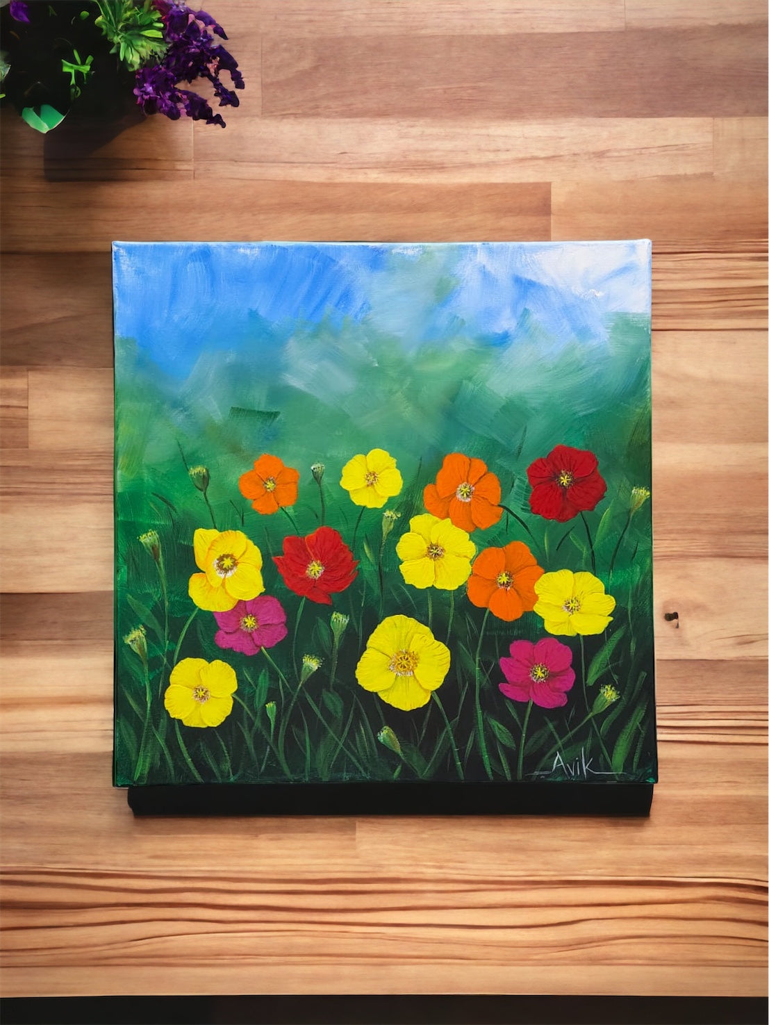 Avik Rosë Oil painting-2