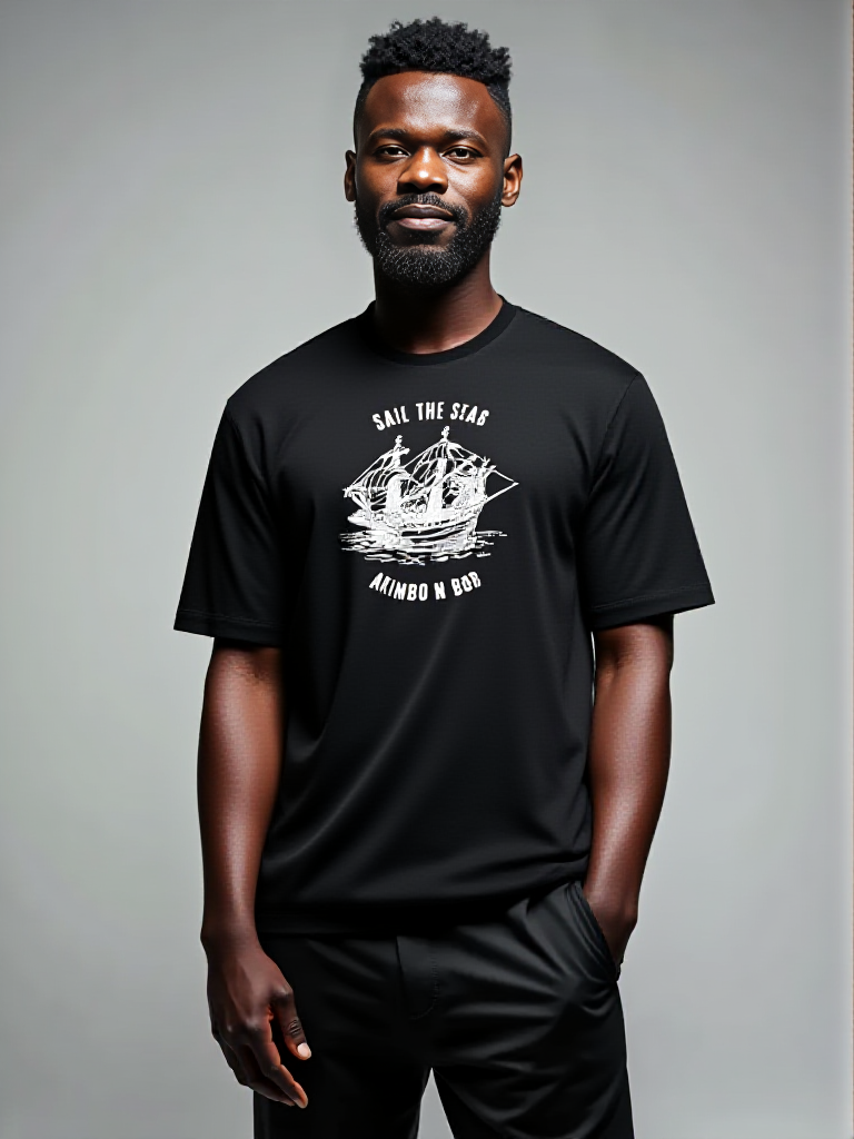 Sail the Seas Men's Loose Fit Tee