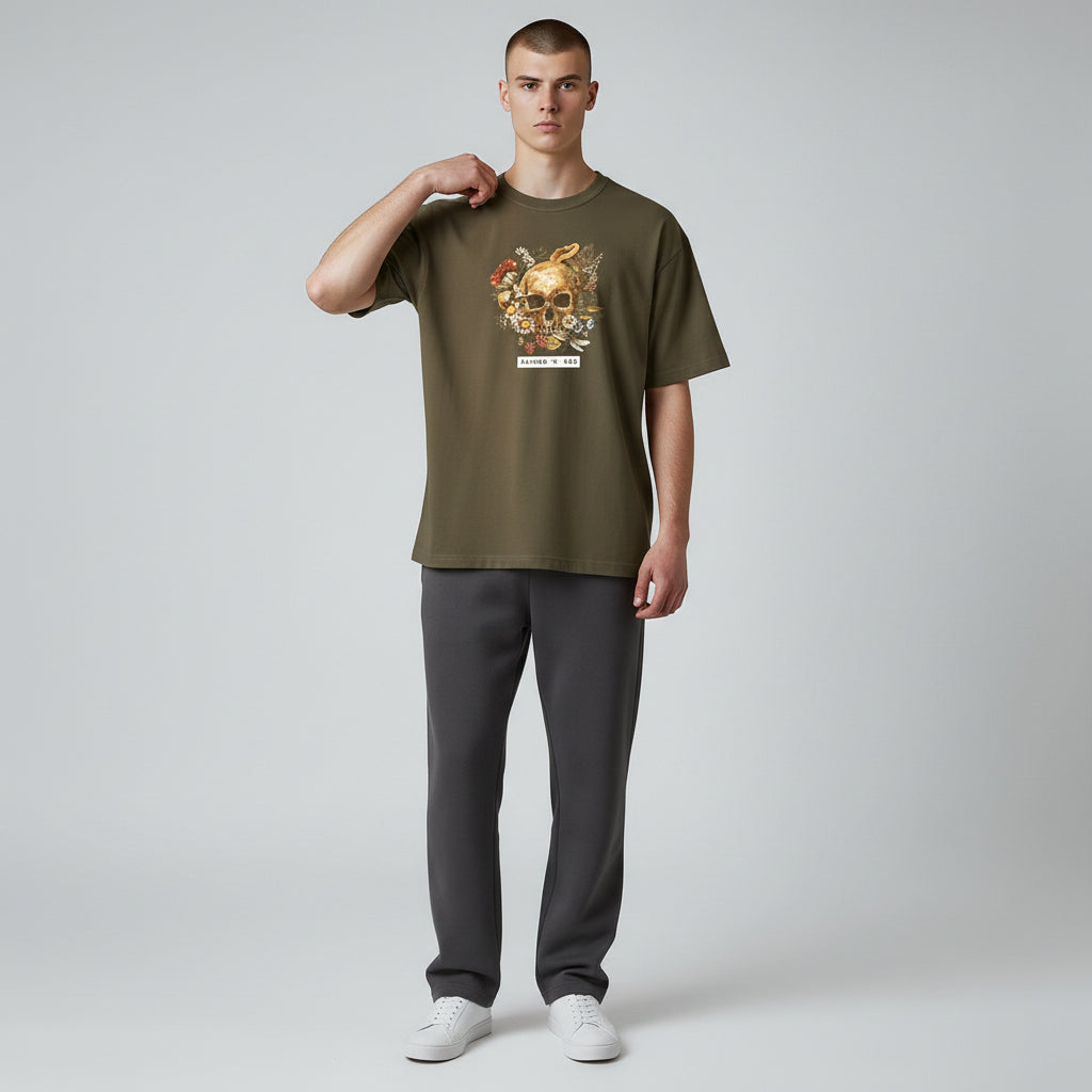 Akimbo n Bob Skull and Banquet Men's loose fit