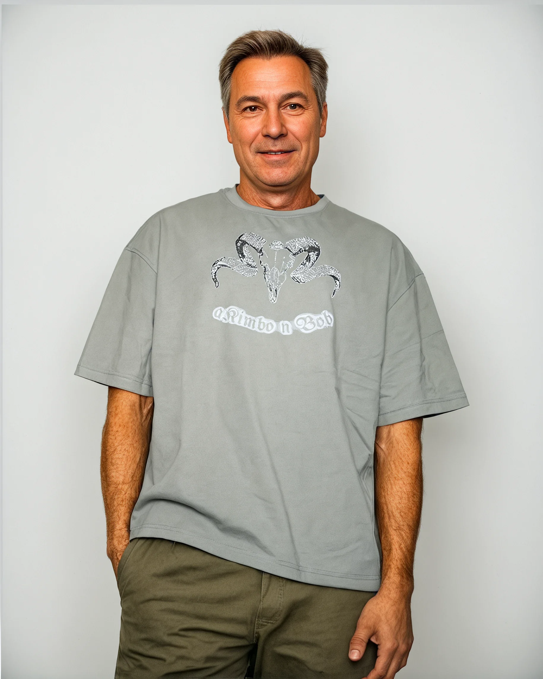 Tau Akimbo n Bob Men's Loose Fit-4