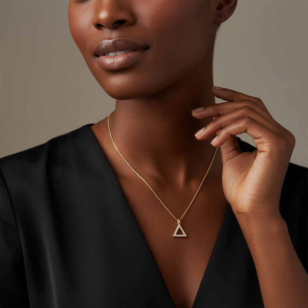 AKBO Tri Gold Jewelry Garb Accessary