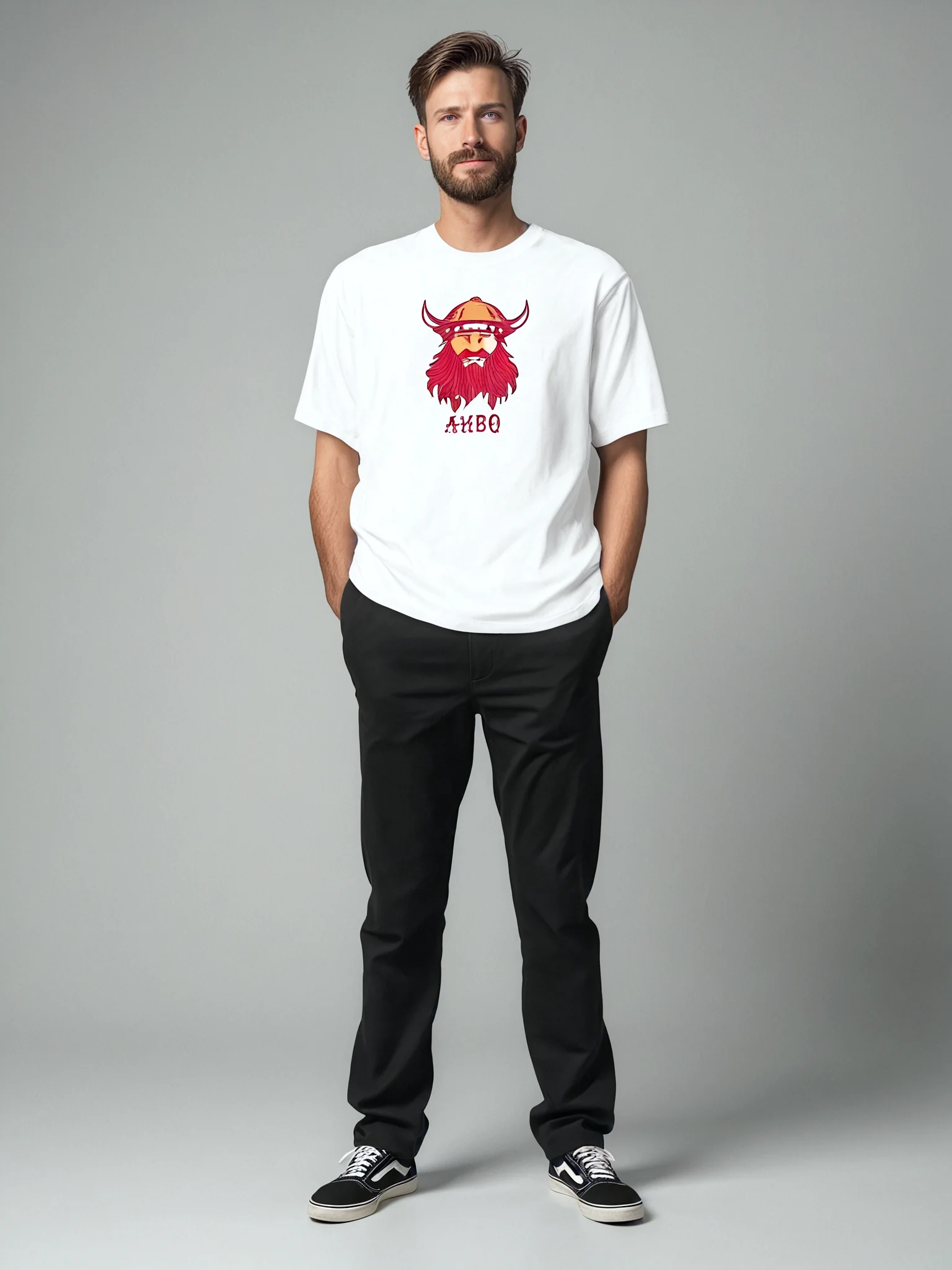 AKBO Viking Loose Fit Men's Tee-3