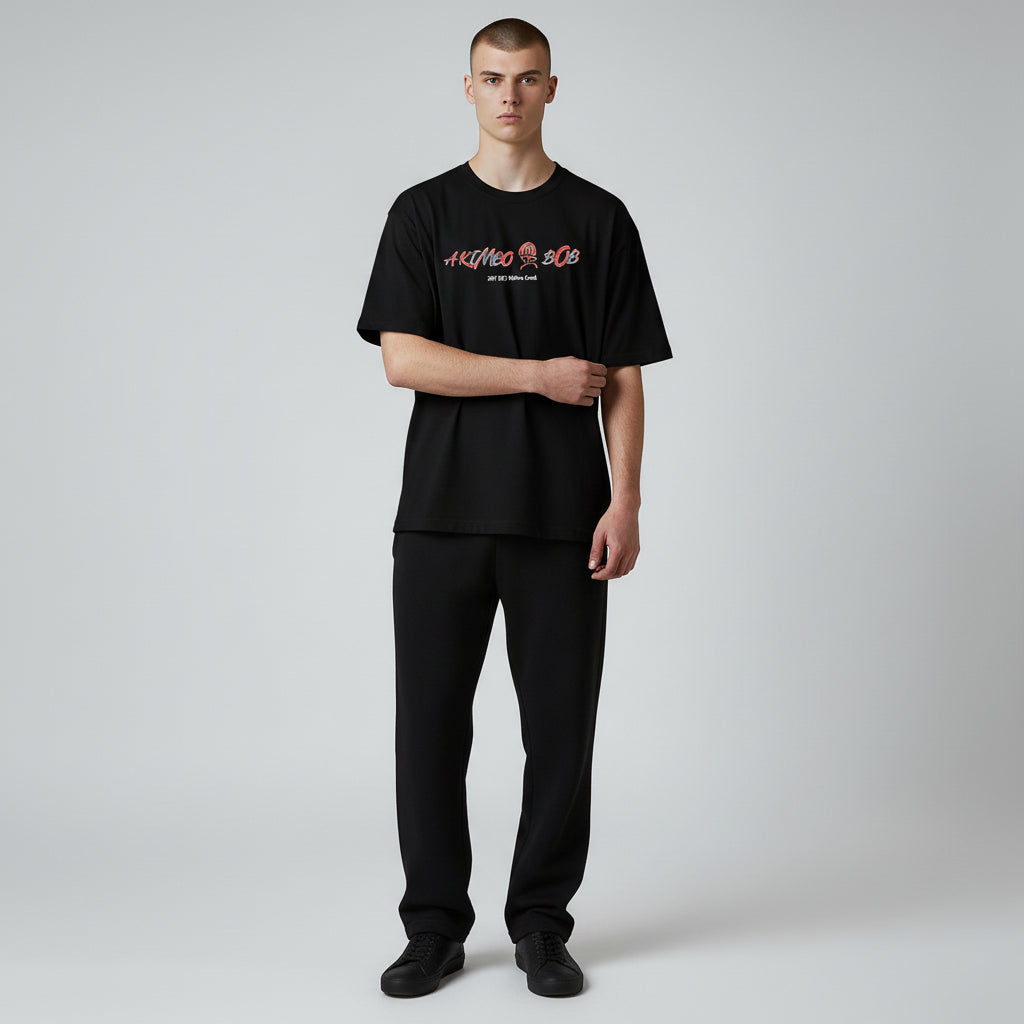 Akimbo n Bob Men's Quintessential Tee