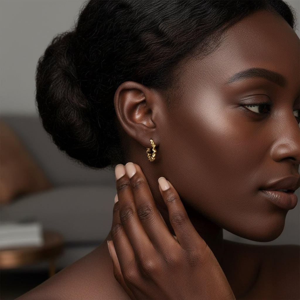 AKBO Shaped Earrings Jewelry Garb Accessary-5