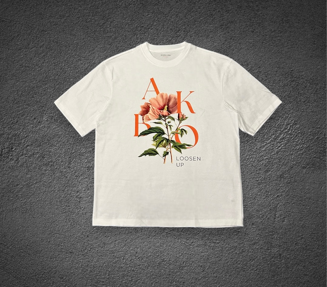 Akimbo n Bob Magnificent Bud Loose Fit Tee Garb-8