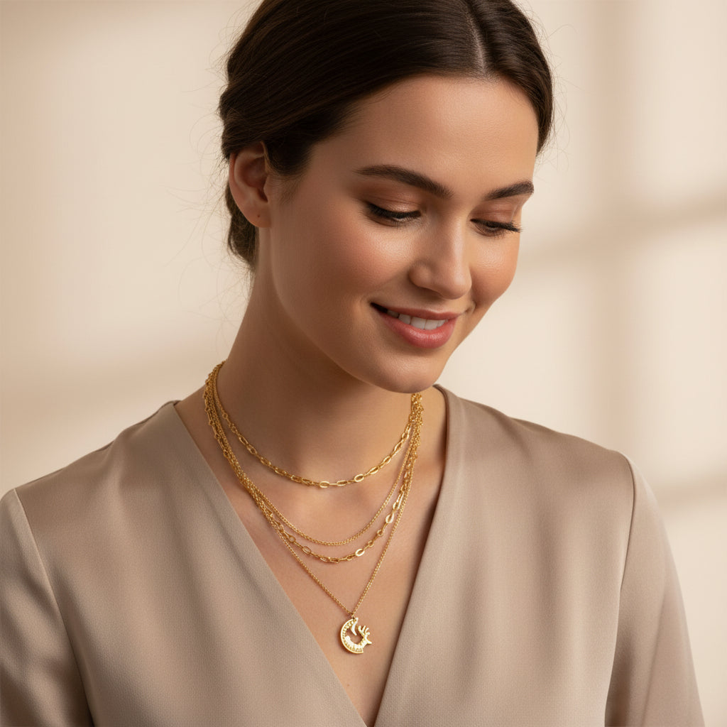 AKBO 3 layer Wild Jewelry Garb Accessary