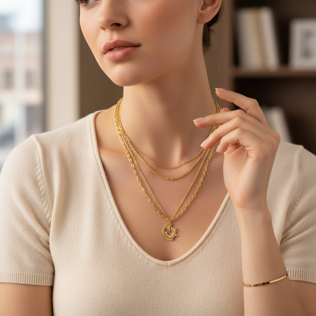 AKBO 3 layer Wild Jewelry Garb Accessary