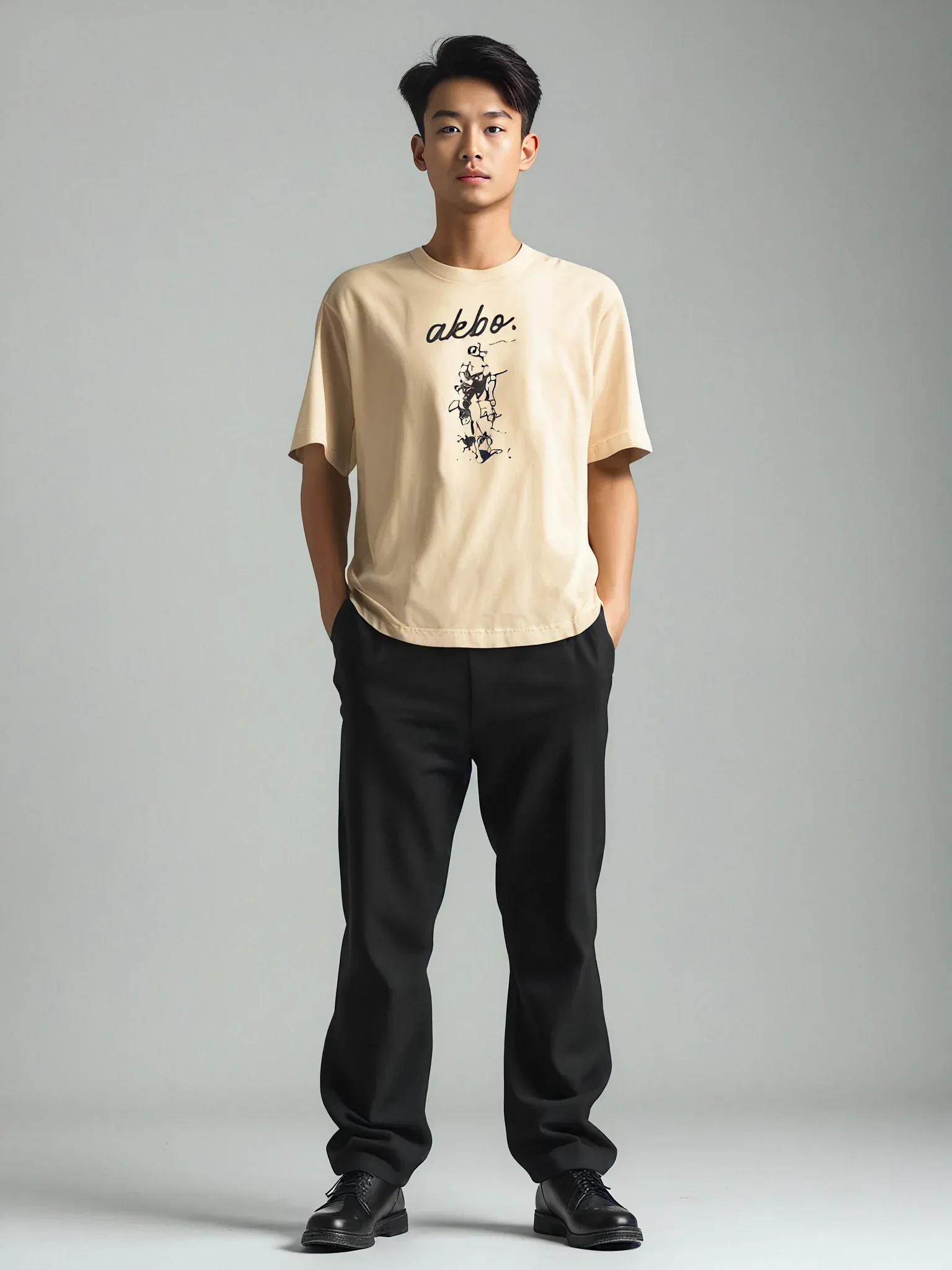 Wild West AKBO Men's Loose Fit